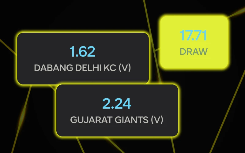 All kabaddi odds are visible at Parimatch website.