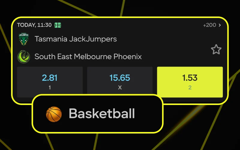 Explore basketball betting markets and place bets on Parimatch.