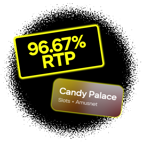 Benefit from a high RTP of 96.67% for better winning potential in Candy Palace at Parimatch.