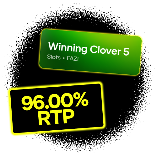 Benefit from a solid 96.00% RTP for great winning chances in Winning Clover 5 at Parimatch.