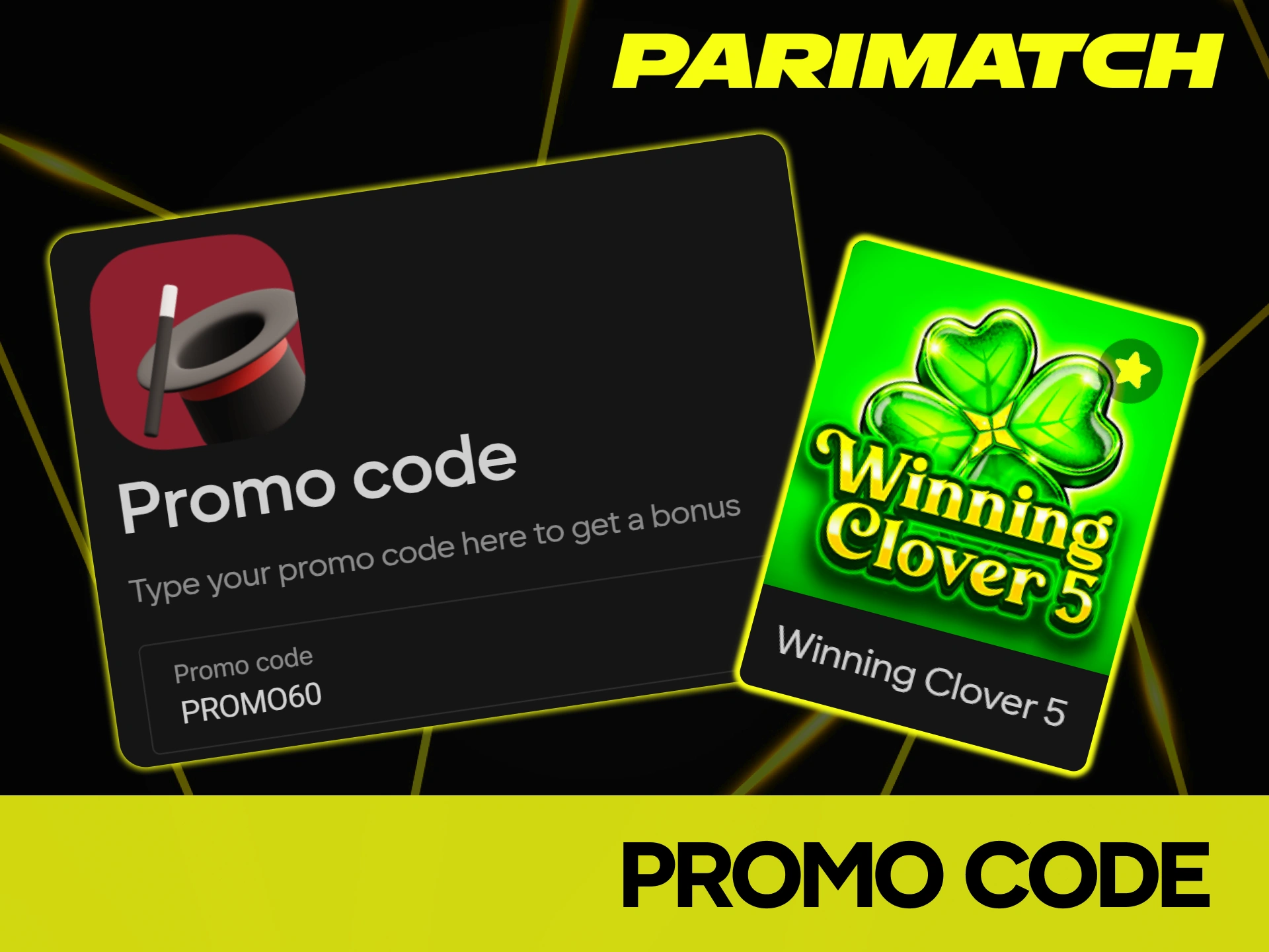 Enter a promo code to unlock exclusive bonuses for Winning Clover 5 at Parimatch.