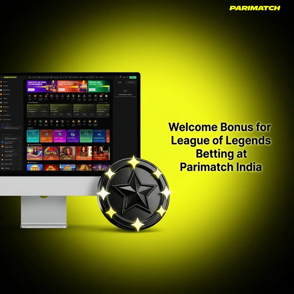 Parimatch India welcome bonus for League of Legends betting