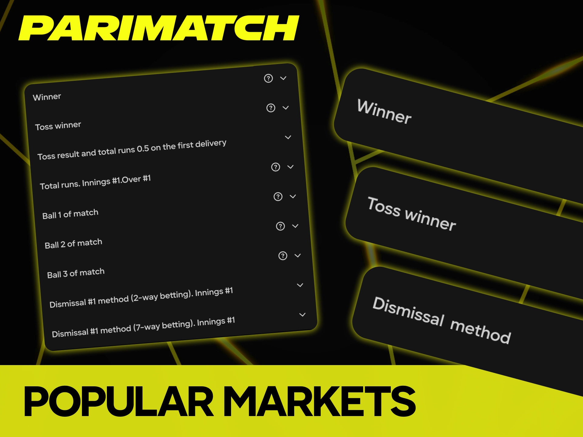 Explore Parimatch and bet on popular IPL markets for a more exciting and strategic experience.